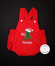 Load image into Gallery viewer, My 1st Christmas Boys Outfit Newborn - 24 months