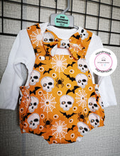 Load image into Gallery viewer, Halloween/Christmas Boys Romper 2 piece Outfit 0m -24 months