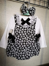 Load image into Gallery viewer, Halloween/Christmas/Valentines Girls Romper 3 piece Outfit  0m -24 month