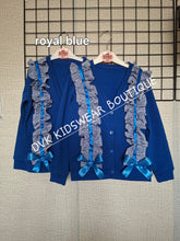 Load image into Gallery viewer, Two Gingham Jersey Cardigan ( same color ONLY )3y - 10 years