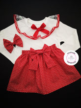 Load image into Gallery viewer, Handmade Skirt 3 piece Outfit Newborn - 5 years