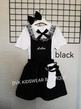 Load image into Gallery viewer, Plain Pinafore Personalised Dress Outfit 12m - 10 years