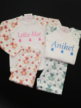 Load image into Gallery viewer, Pyjamas with Child Name 1-2 years (READY TO POST)