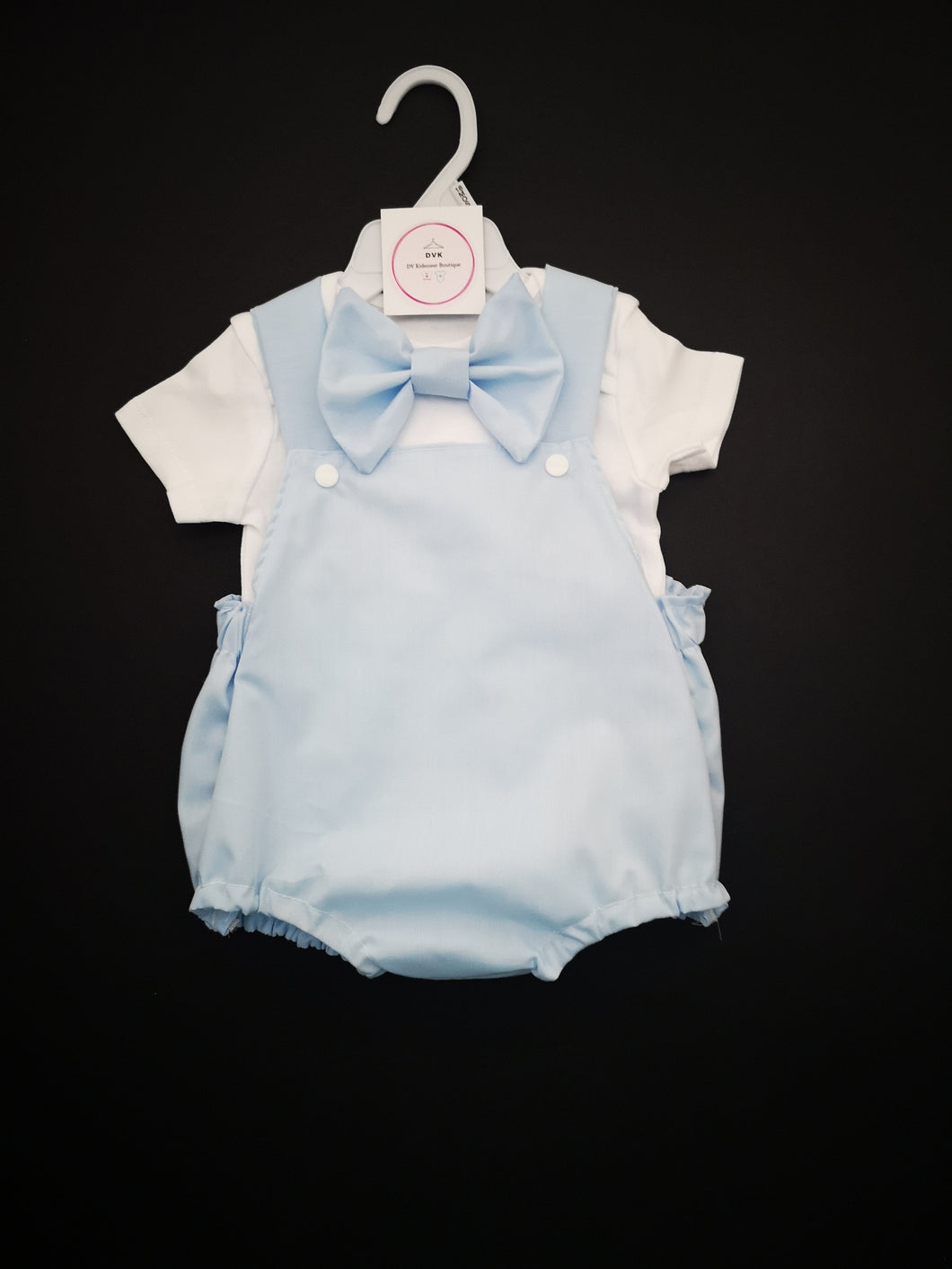Plain Baby Boy Romper 2 piece outfit 0m-24 months