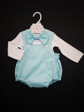 Load image into Gallery viewer, Plain Baby Boy Romper 2 piece outfit 0m-24 months
