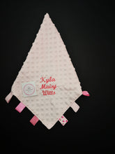 Load image into Gallery viewer, Personalised Pink Taggie