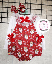 Load image into Gallery viewer, Halloween/Christmas/Valentines Girls Romper 3 piece Outfit  0m -24 month