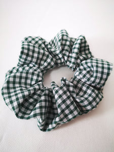 Gingham Scrunchies