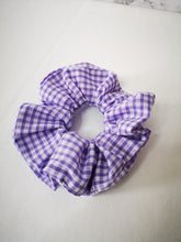 Load image into Gallery viewer, Gingham Scrunchies