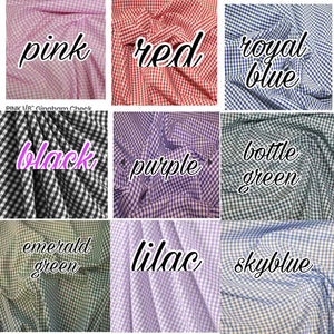 Gingham School Polo Top 2 years - 13 years
