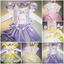 Load image into Gallery viewer, Dotty Flopsy Bunny Outfit 0m - 10 years