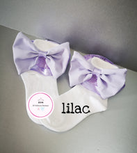 Load image into Gallery viewer, Plainy Lace Bow Sock 0m - 13 years