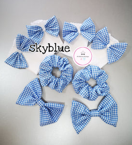 Gingham School Accessories