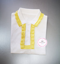 Load image into Gallery viewer, Gingham School Polo Shirts 3 years - 13 years