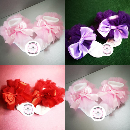 Tutu Bow Sock 0m - 13 years