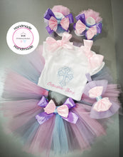 Load image into Gallery viewer, Christening Cross Tutu Outfit 6m- 5 years