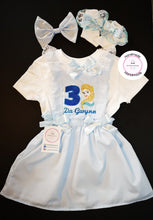 Load image into Gallery viewer, Elsa Inspired Dress Birthday Outfit 9m - 5 years