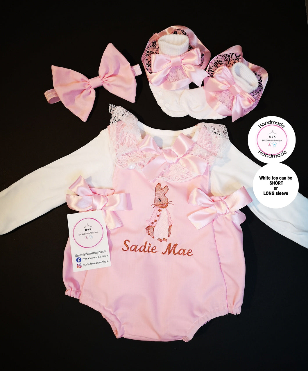 Flopsy Bunny Romper Outfit 0m - 24 months