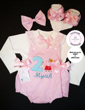 Load image into Gallery viewer, Peppa Birthday Romper Outfit 0m - 24 months