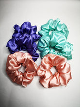 Load image into Gallery viewer, Silky Satin Scrunchies Hair Accessories