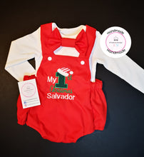 Load image into Gallery viewer, My 1st Christmas Boys Outfit Newborn - 24 months