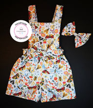 Load image into Gallery viewer, Wild Butterfly Playsuit and Hairbow 0m - 5 years