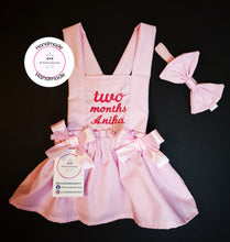 Load image into Gallery viewer, Milestone Dress Outfit 0m-24 months