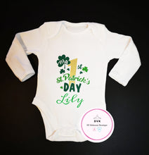 Load image into Gallery viewer, My 1st Saint Patrick Day Vest 0m - 24 months