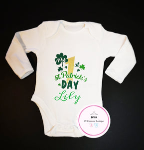 My 1st Saint Patrick Day Vest 0m - 24 months