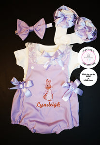 Flopsy Bunny Romper Outfit 0m - 24 months