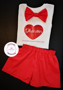 Stealing Heart Outfit newborn-5 years