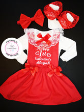 Load image into Gallery viewer, First Valentine&#39;s Day Outfit 0m - 24 months