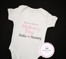 Load image into Gallery viewer, Our / My First Mother&#39;s Day Bodysuit 0m - 24 months