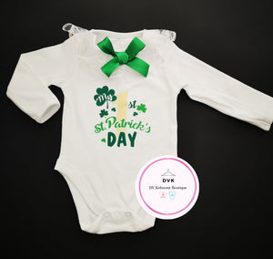 My 1st Saint Patrick Day Vest 0m - 24 months