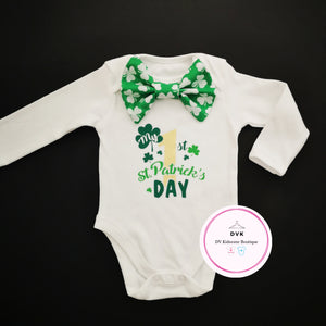 My 1st Saint Patrick Day Vest 0m - 24 months