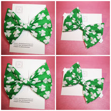 Load image into Gallery viewer, Green Shamrock Maxi Bow