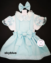 Load image into Gallery viewer, Plain Pinafore Square Dress Outfit 0m - 10 years