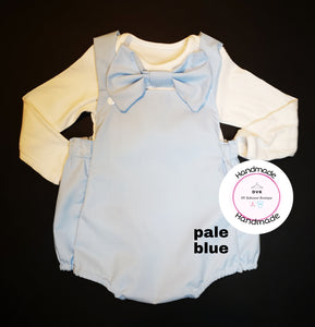 Plain boys romper outfit 0m-24 months