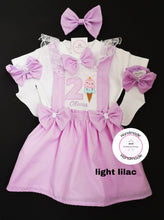 Load image into Gallery viewer, Ice Cream Dress Birthday Outfit 0m - 5 years