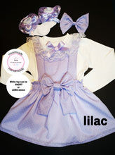 Load image into Gallery viewer, Dotty Pinafore Square Dress Outfit 0m - 10 years