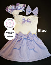 Load image into Gallery viewer, Dotty Skirt Outfit Newborn - 10 years