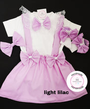 Load image into Gallery viewer, Plain Pinafore Two Strap Dress Whole Outfit Newborn - 10 years