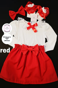 Plain Skirt Outfit Newborn - 10 years