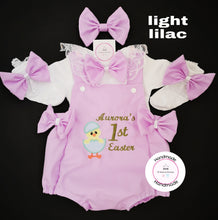 Load image into Gallery viewer, Egg Chick Easter Romper Outfit  0m - 24 months