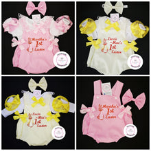 Load image into Gallery viewer, Flopsy Bunny Easter Romper Outfit  0m - 24 months