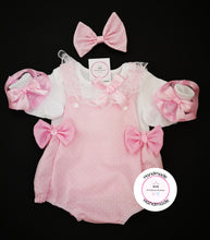 Load image into Gallery viewer, Dotty Romper Outfit Newborn -24 months