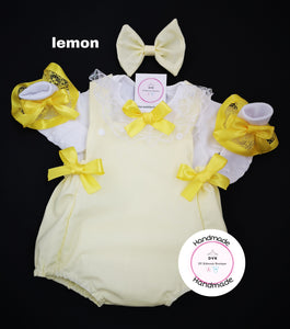 Plain Romper Outfit Newborn -24 months