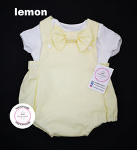 Load image into Gallery viewer, Plain boys romper outfit 0m-24 months