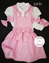 Load image into Gallery viewer, Gingham Pinafore Dress School Uniform Outfit 2 years - 13 years