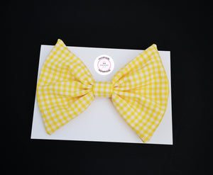 Gingham Bow